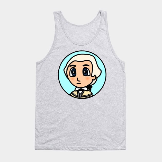 Patriot Portrait - Chibi Daniel Morgan (Large Print) Tank Top by Aeriskate